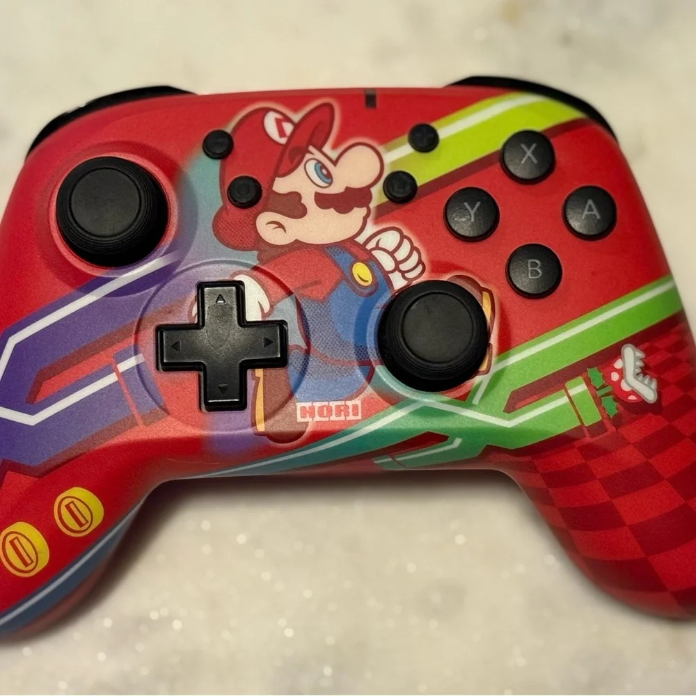 Nintendo Switch Controller with Mario Design